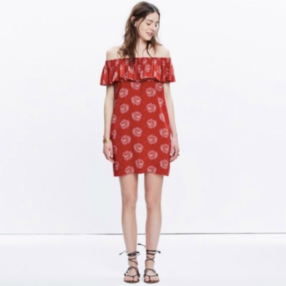 Red Racer Back T-Strap Dress - Picture 4 of 4